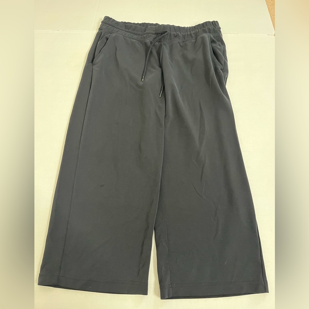 Athleta Seasoft Straight Pants Size Large Black